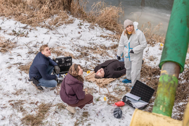 "Sprawiedliwi. Trójmiasto", odcinek 115: Ojciec pogrążony w żałobie wysyła wiadomość z zapowiedzią zemsty, a nazajutrz adresat ginie od ciosu nożem