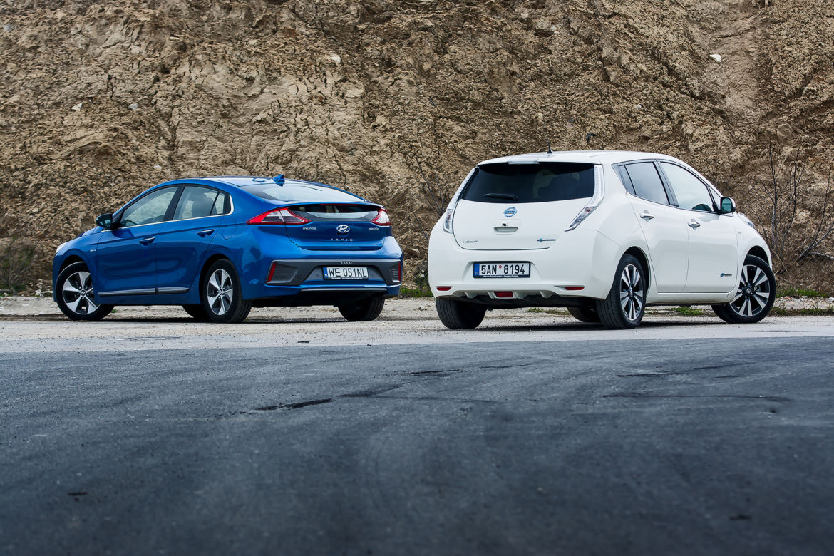 Hyundai IONIQ Electric vs. Nissan Leaf