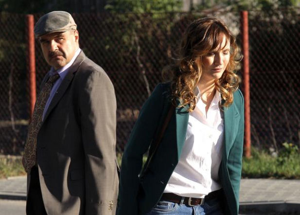 RANCZO 7 sezon odc. 91. Lucy (Ilona Ostrowska), sentor Kozioł (Cezary Żak)
