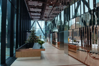 Studio A w Warszawie pod koniec budowy