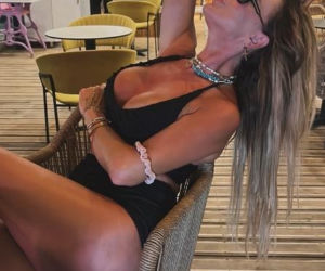 Agnieszka Kotońska na wakacjach