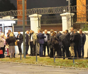 Spotkanie polityków PiS w siedzibie na ul.Nowogrodzkiej