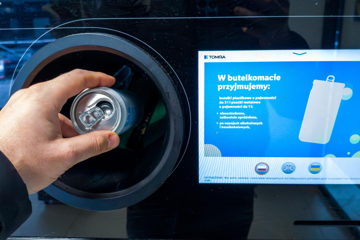 System kaucyjny w Polsce, oddajemy butelki w automatach