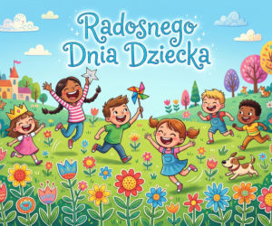 Fajna kartka na Dzień Dziecka