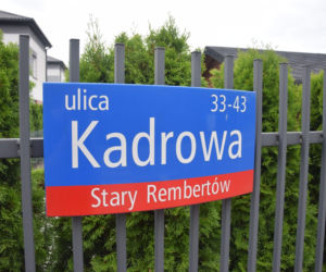 Krzywe pasy w Rembertowie