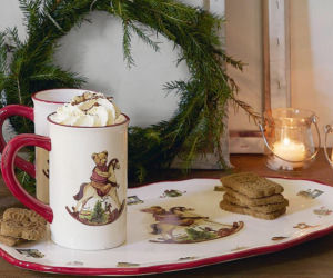 Naczynia z motywem świąteczym