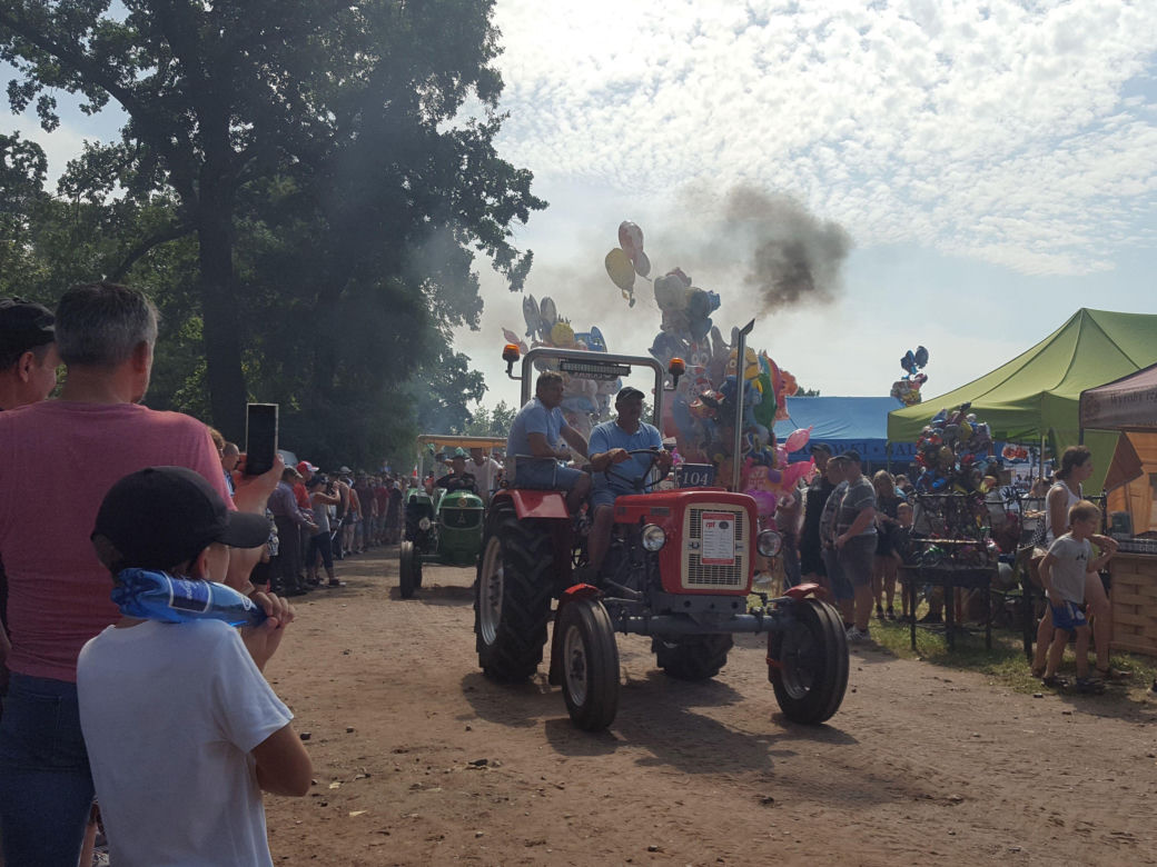 Festiwal starych ciągników w Wilkowicach. Setki maszyn, tysiące widzów i upał