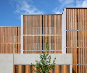 Drewniana mieszkaniówka w czeskim Zdarze