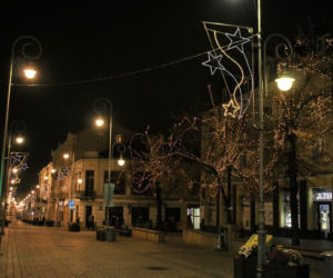 Kielce iluminacje świąteczne 2020