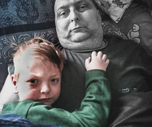 Rak zabija rodzinę. Uśmiercił tatę, a teraz trawi małego Wiktorka