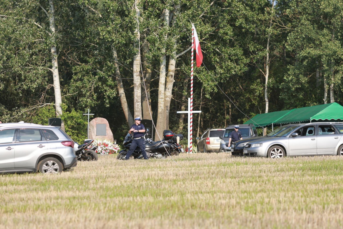 Groza na pikniku wojskowym. Policyjny Black Hawk zahaczył o linię wysokiego napięcia