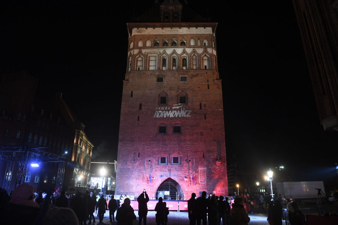 Pierwsza rocznica śmierci Pawła Adamowicza. Gdańsk