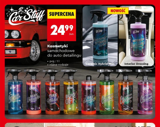 Kosmetyki samochodowe do auto detailingu, Car Stuff, 24,99 zł / szt.