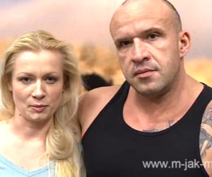 M jak miłość, Marzenka (Olga Szomańska), Andrzejek (Tomasz Oświeciński)