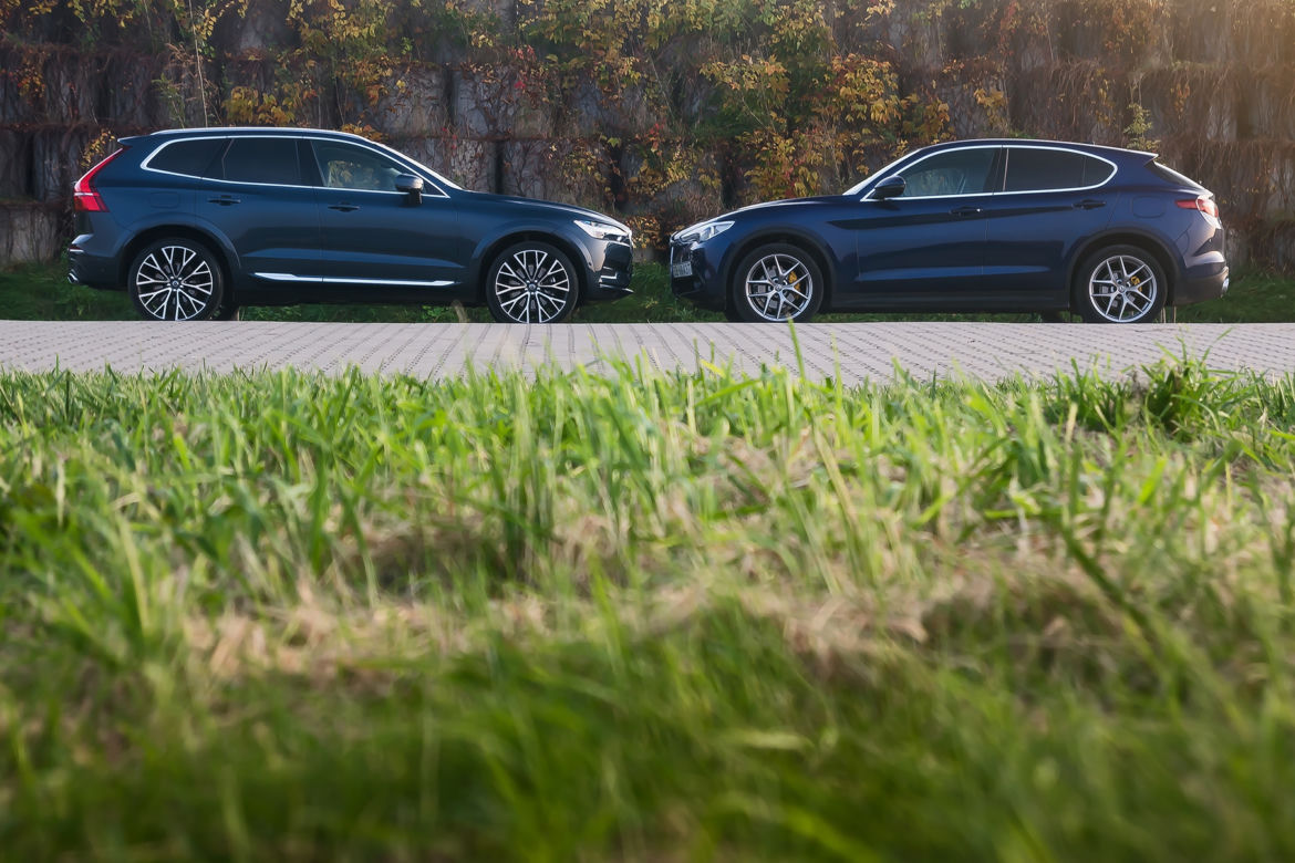 Alfa Romeo Stelvio Super Q4 2.2D vs. Volvo XC60 D5 AWD Inscription