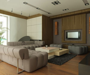 Architektura wnętrz salonu