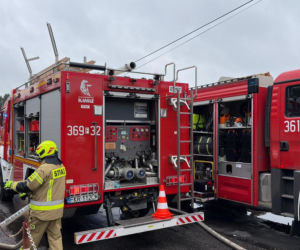 Pożar DPS-u w Szczawnie