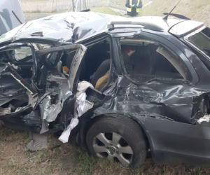 Tragiczny wypadek na S5 pod Lesznem - nie żyje kierowca