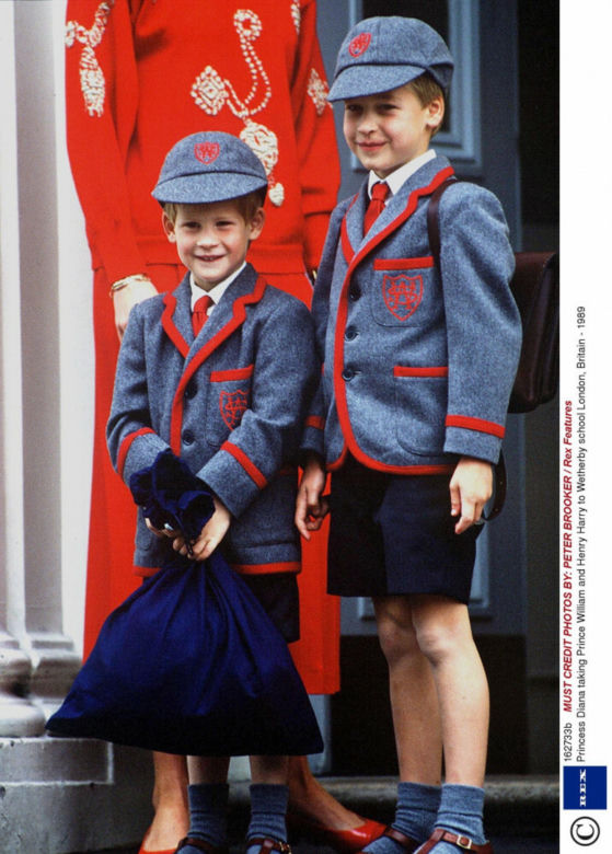 William i Harry - jak zmieniali się synowie księżnej Diany?