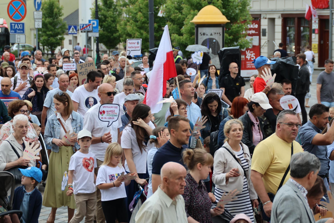 Ulicami Lublina przeszedł Marsz dla Życia i Rodziny 2025