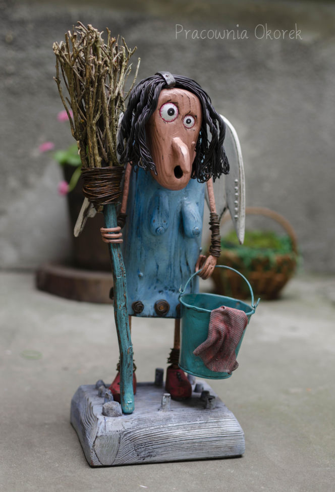 Okorek - drewniane dekoracje