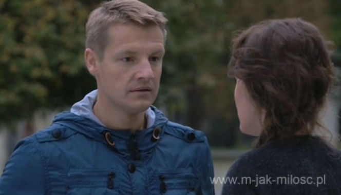 ''M jak miłość'' Paweł (Rafał Mroczek) Ala (Olga Frycz)