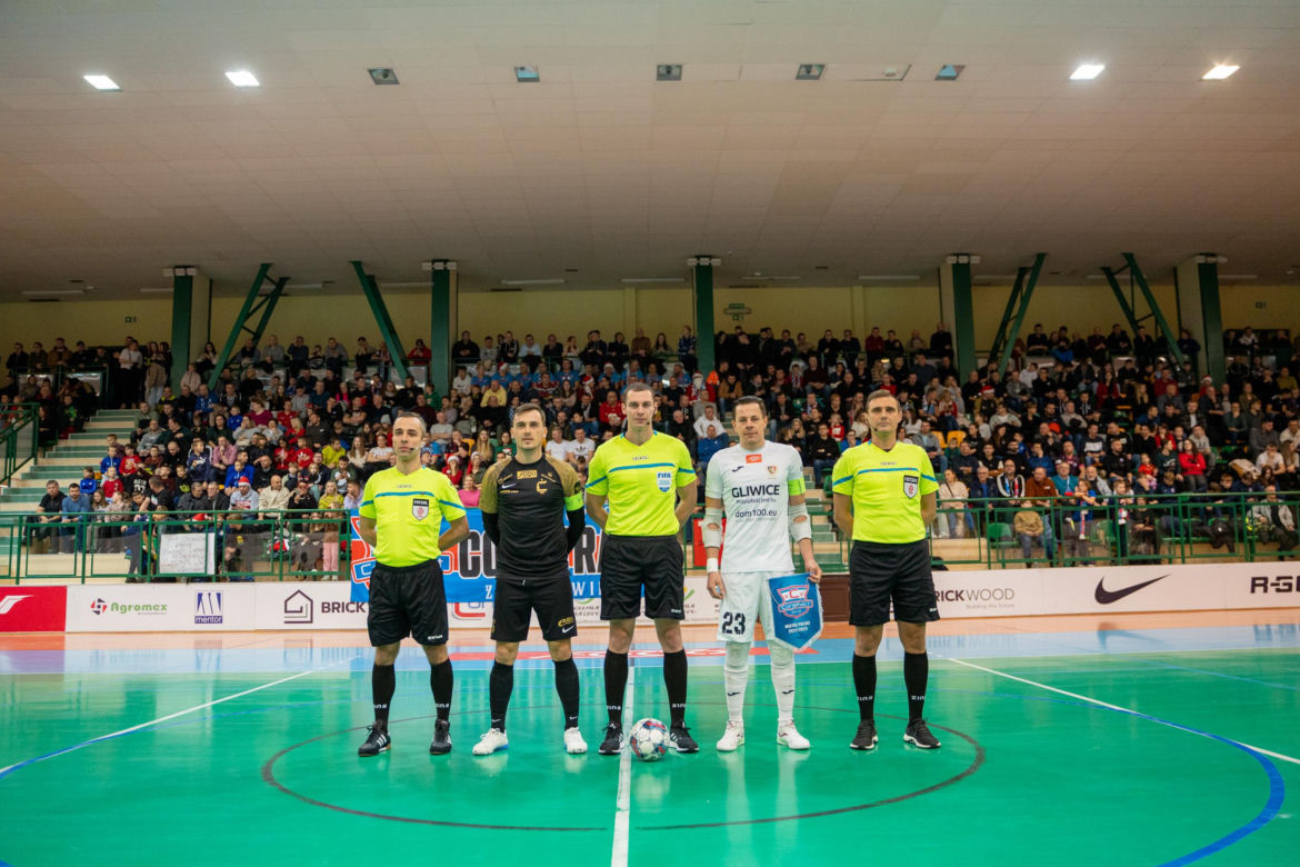 FOGO Futsal Ekstraklasa: KS Constract Lubawa - Piast Gliwice 1:2