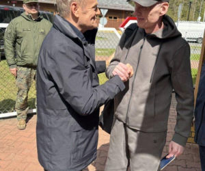 Donald Tusk z Poczobutem