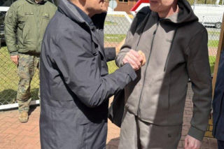 Donald Tusk z Poczobutem