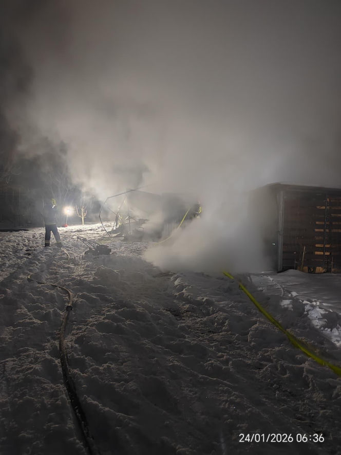 Pożar w Wielkiej Wsi