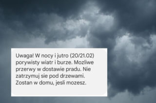 Alert RCB ostrzega! Zagrożenie w 14 województwach. Tysiące zgłoszeń w związku z silnym wiatrem 