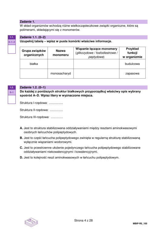 Matura 2024: biologia. Arkusze CKE i odpowiedzi. Poziom rozszerzony [Formuła 2023]