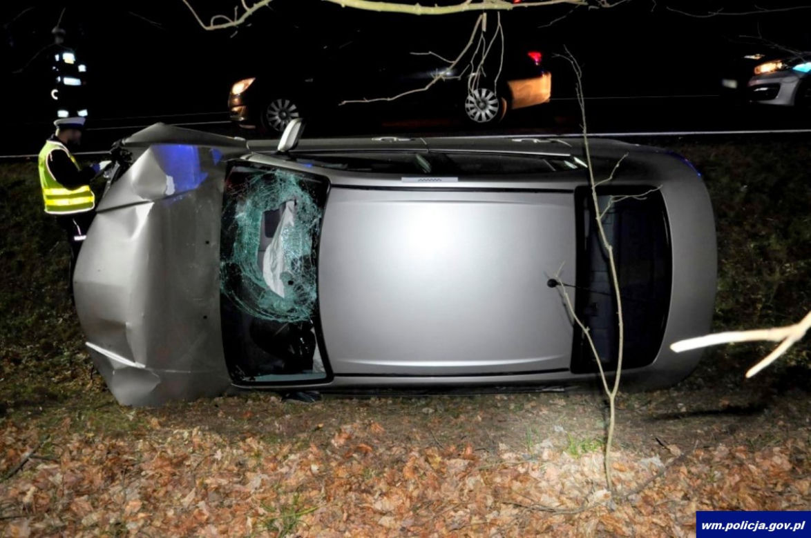Wypadek na trasie Pisz - Ruciane–Nida