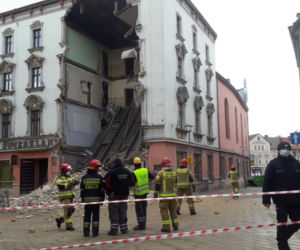 Katastrofa budowlana w centrum Rybnika. Zawaliła się część kamienicy Świerklaniec