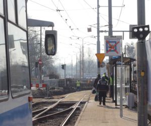 MPK Wrocław remontuje torowisko na ul. Kutnowskiej
