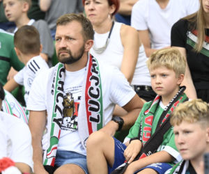 Legia Warszawa - Zagłębie Lubin: Zdjęcia kibiców