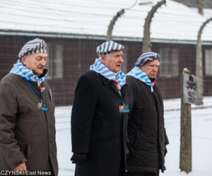 74. rocznica wyzwolenia niemieckiego nazistowskiego obozu koncentracyjnego i zaglady Auschwitz