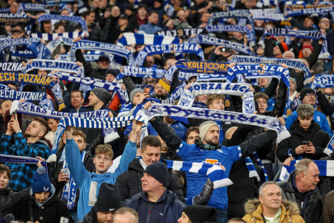 Lech Poznań - Raków Częstochowa: Zdjęcia kibiców z meczu 23. kolejki PKO BP Ekstraklasy