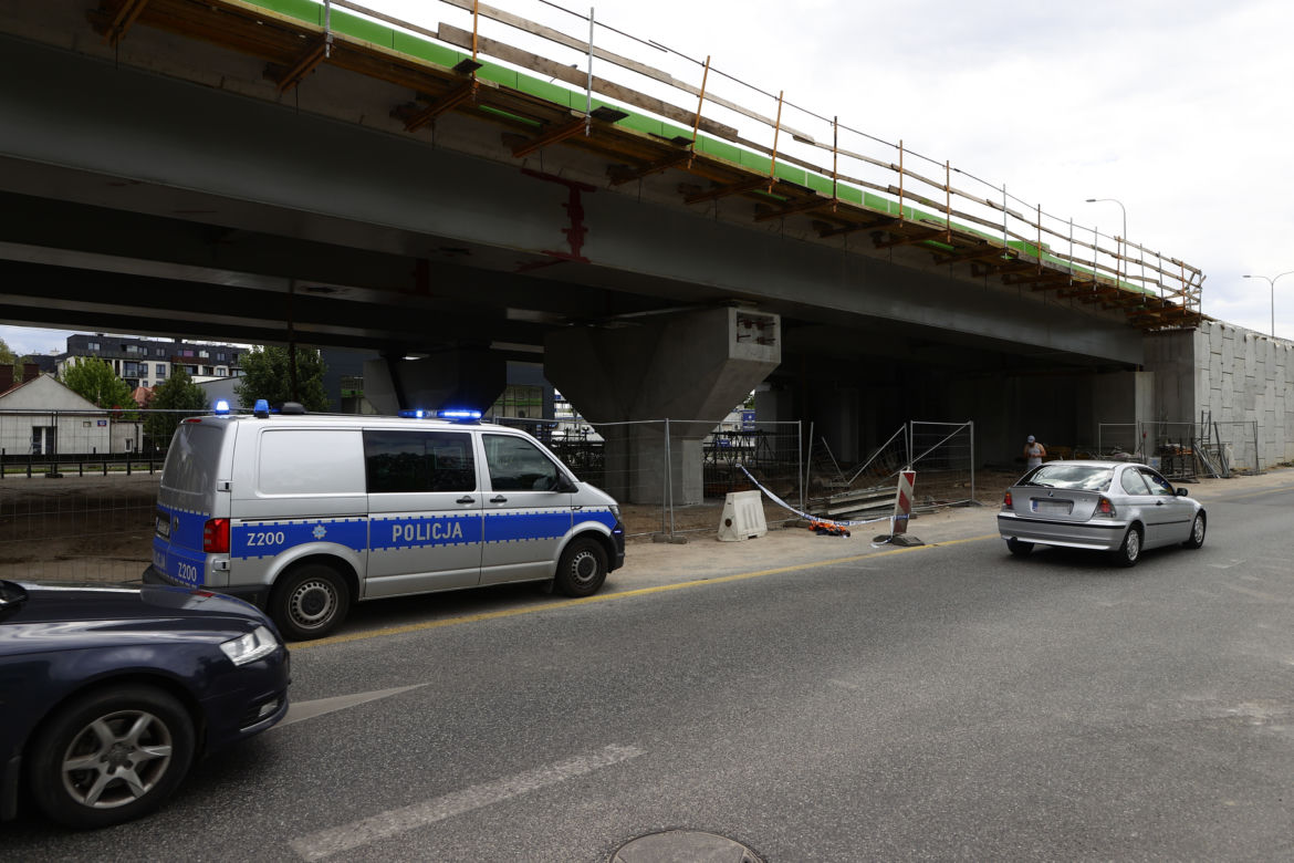 Dramat na ul. Marsa w Warszawie. Budowlaniec spadł z wysokości