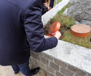 Kapsuła Dla Przyszłych pokoleń na Placu Iławskich Kolejarzy