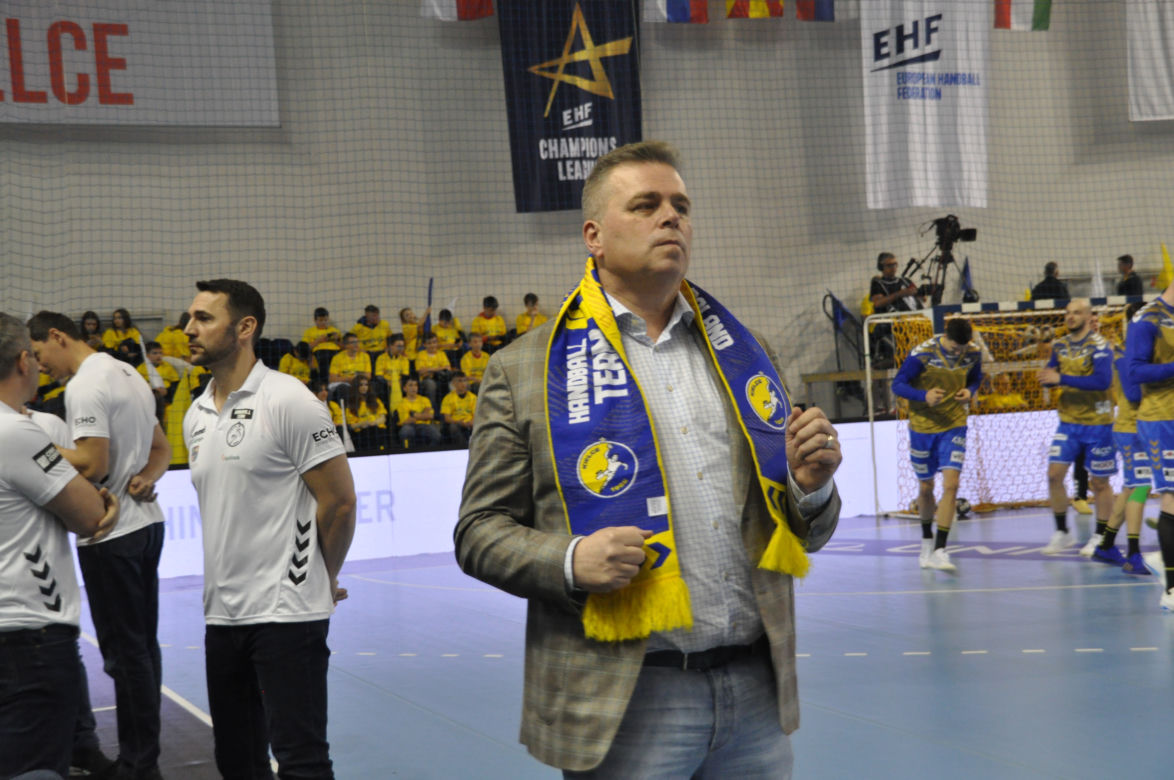 Bertus Servaas, prezes KS Vive Handball Kielce fetuje awans do Final Four
