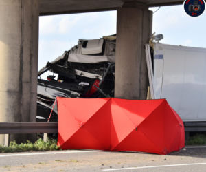 Makabryczny wypadek na S8. Kierowca ciężarówki nie żyje