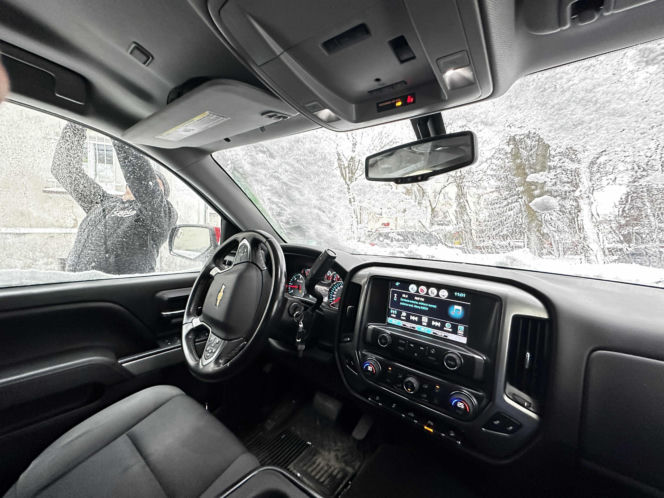 Atak zimy na Warmii i Mazurach