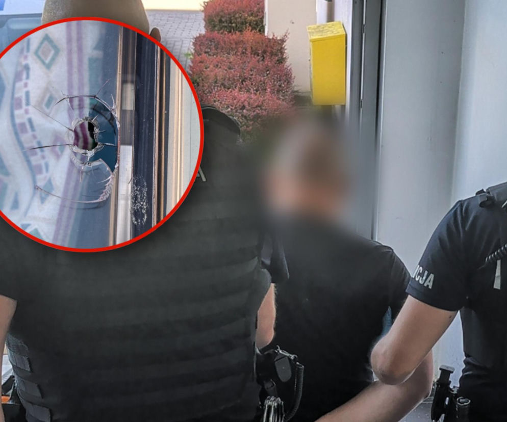 Mieszkańcy usłyszeli potężne huki. Na ulicy leżał zakrwawiony mężczyzna