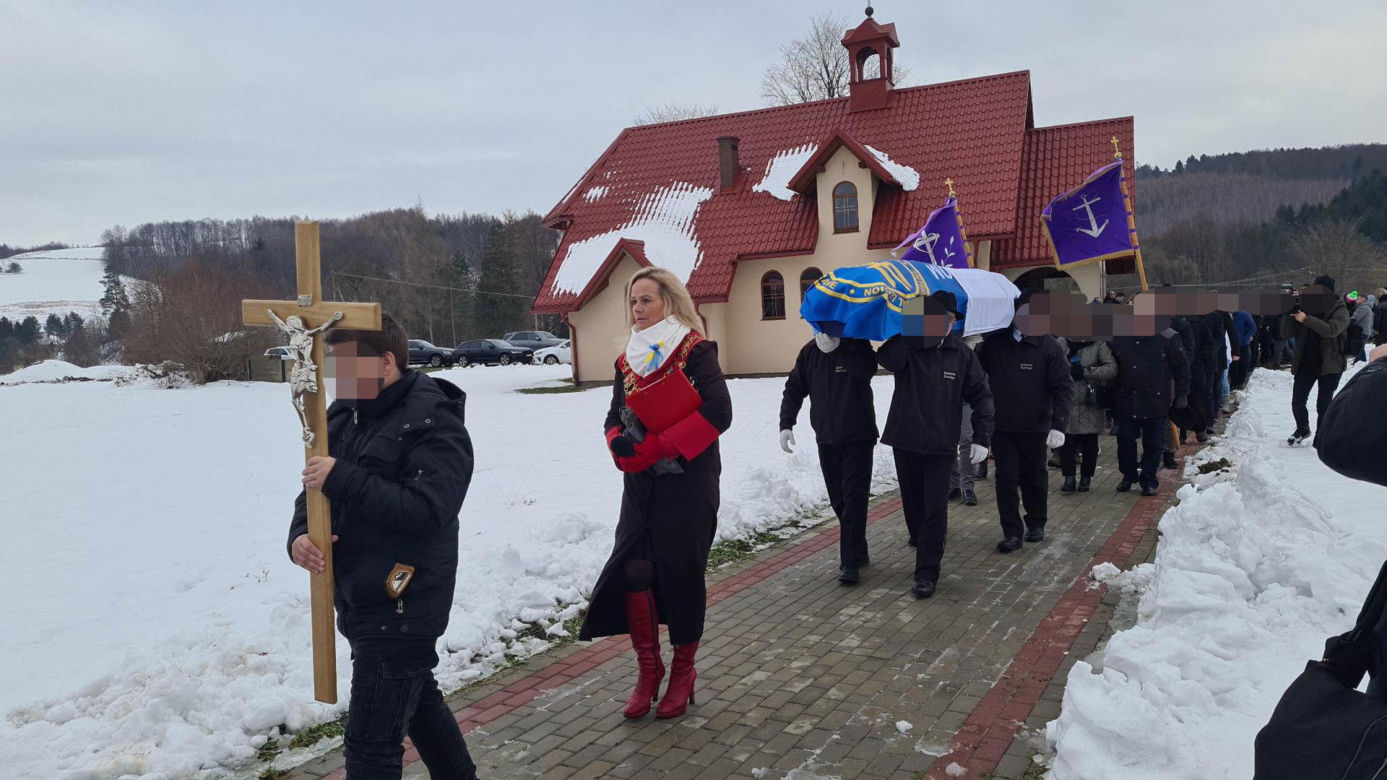 Poruszające słowa brata na pogrzebie żołnierza, który zginął w Ukrainie
