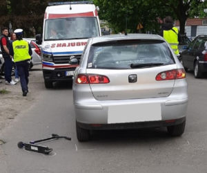 wypadek w Łodzi