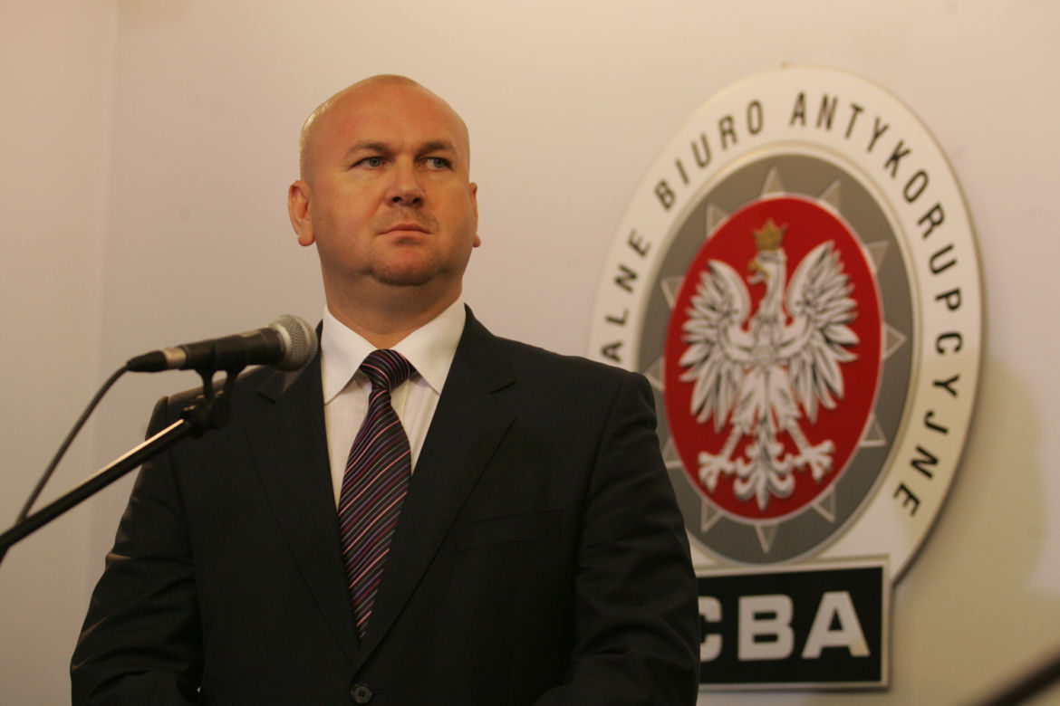 Szef CBS donosi na barona PSL