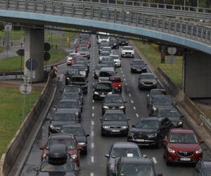 Wisłostrada. Ukrainiec staranowal rodzinę z dziećmi 