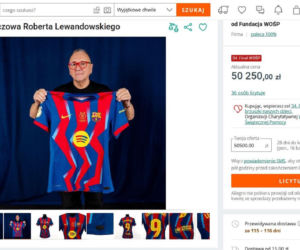 Cenna pamiątka Roberta Lewandowskiego na aukcji WOŚP. Cena licytacji robi wrażenie