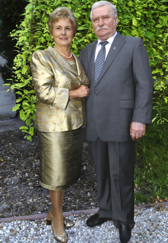 Stylizacje Danuty Wałęsy